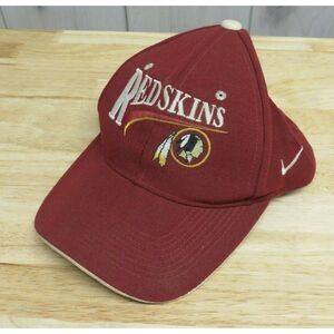 Vintage Washington Redskins Nike Logo Teener Wool Red Hat Cap NFL Strapback OSFA